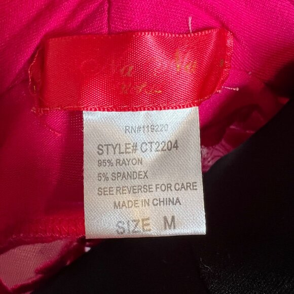 Na Na Vibrant Pink Open Front Cardigan Size M - Picture 5 of 6